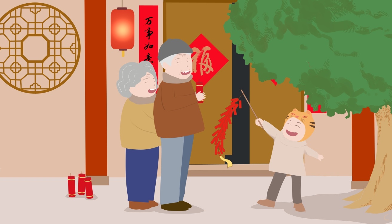 2024年春节经典七言对联带横批