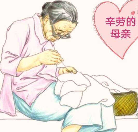 母亲的白发