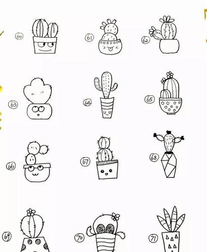 让手帐可爱翻倍的简笔画素材儿童简笔画大全简单易学