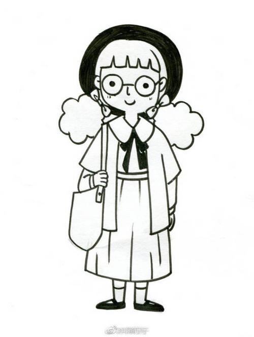 100个超萌人物简笔画