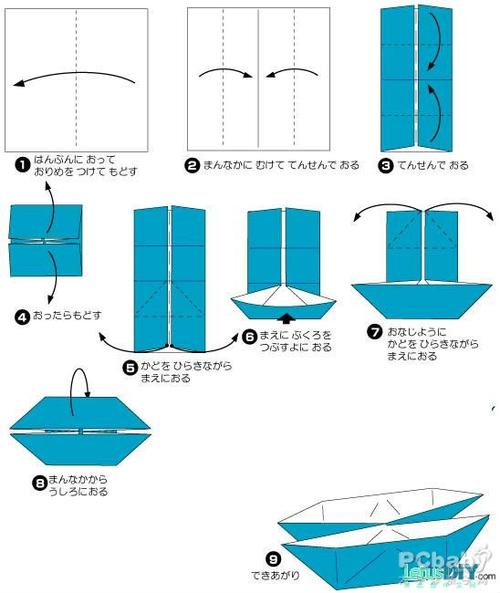 宝宝说体育课上老 师教他们折纸船了可 回家以后忘了让我教 她
