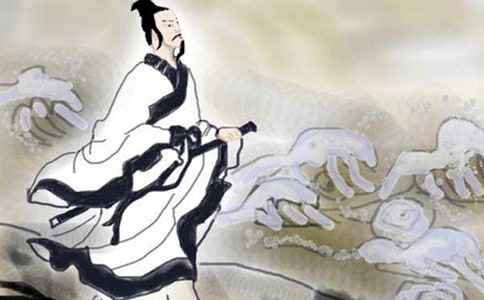 屈原投江自尽的故事
