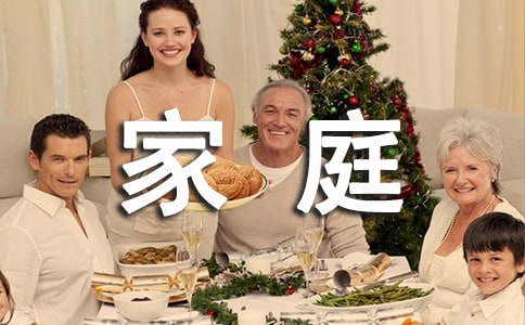 精品大家庭作文
