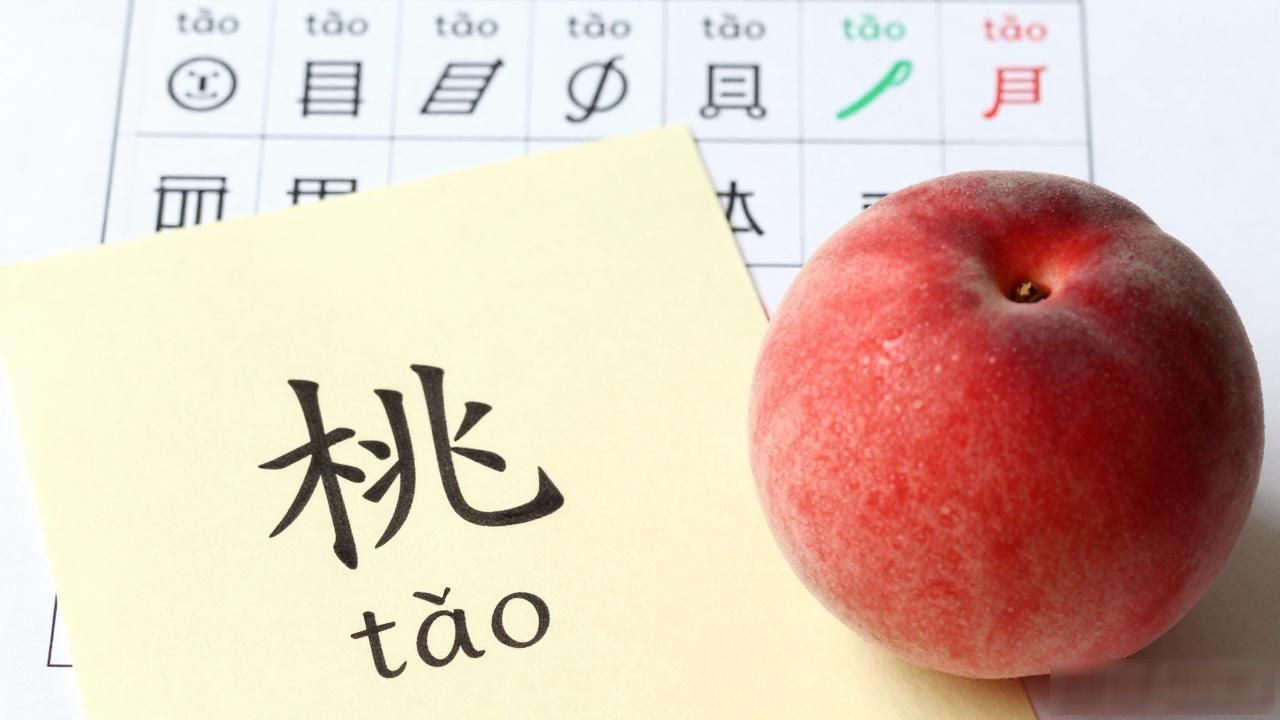 桃的拼音