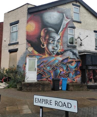 谢菲尔德的涂鸦