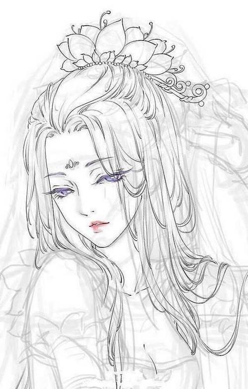 漫画简笔画人物少女的手抄报 英语漫画手抄报