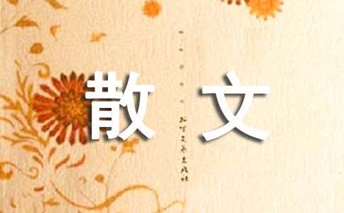 生活散文随笔