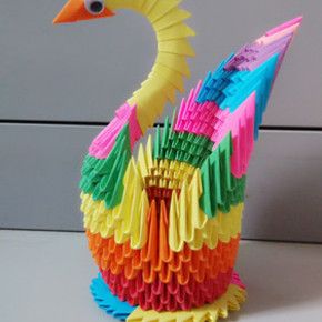 成人折纸作品组合画