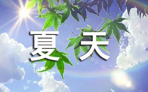 热情的夏天作文范文600字