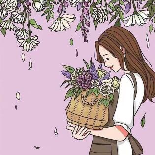 我在光阴的拐角等花开