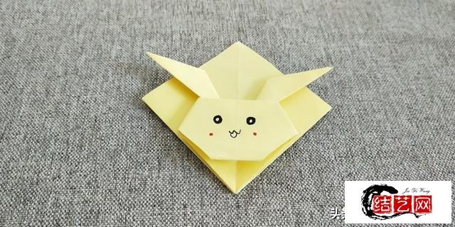 皮卡丘书签折纸步骤图教你做简单又漂亮的皮卡丘