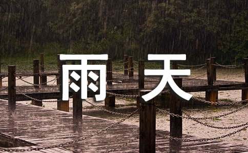 写雨天心情的散文随笔