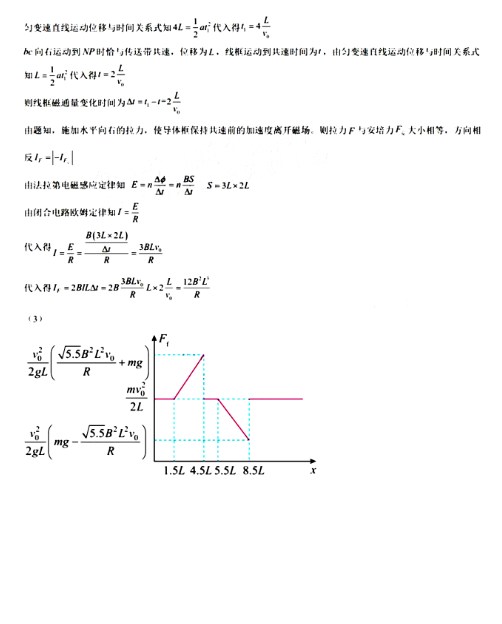 2024新高考九省联考物理试题及答案