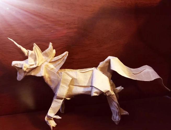 怼怼爱手工独角兽折纸