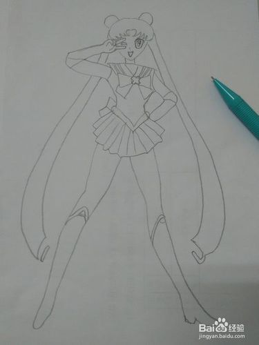 简笔画小美少女战士手抄报手抄报图片大全集