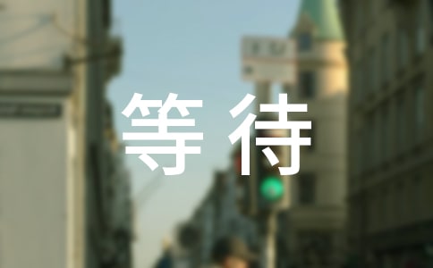 等待是种智慧作文