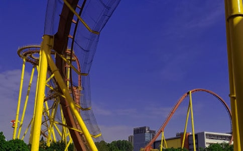 第一次过山车初一作文