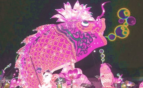 正月十五闹花灯小学生作文350字