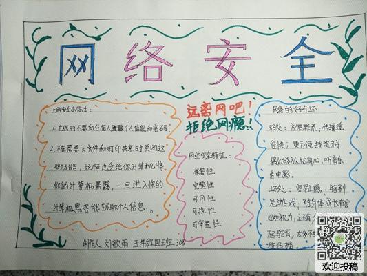 上网危害手抄报上网危害手抄报分享展示