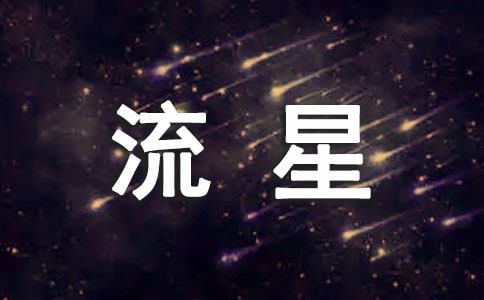 七颗流星初二作文