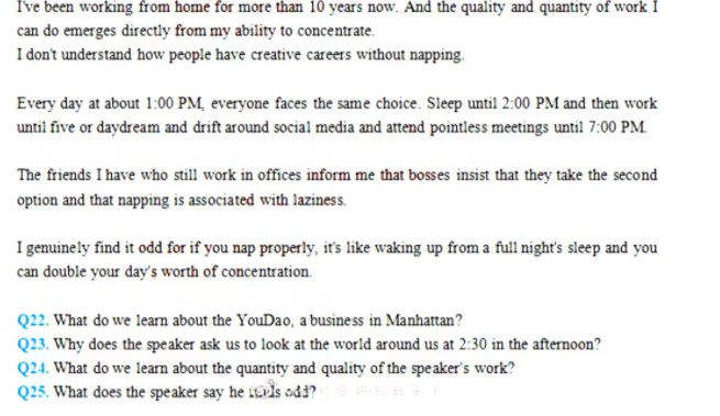 2023年6月英语四级真题及完整答案