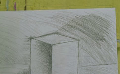 自创素描六年级作文