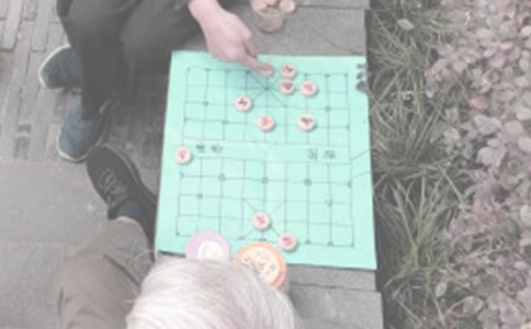 象棋迷外公的作文