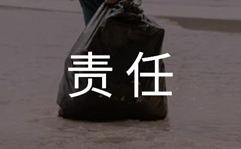 寻找那一份责任的作文
