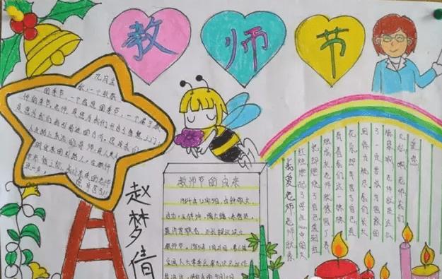 英语教师节手抄报简单又