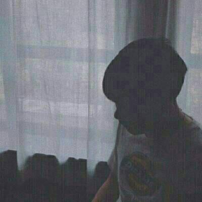 情侣头像简约冷色系