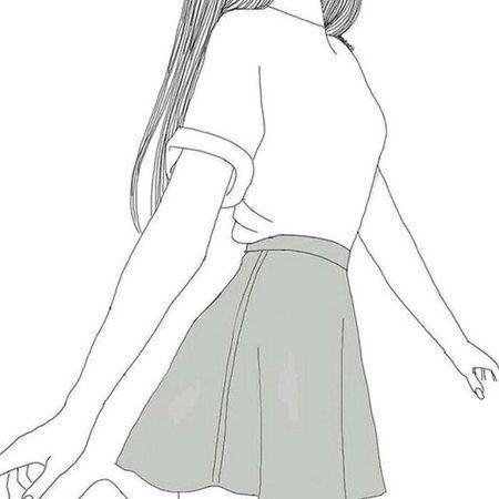 动漫图片大全女生简笔画图片大全