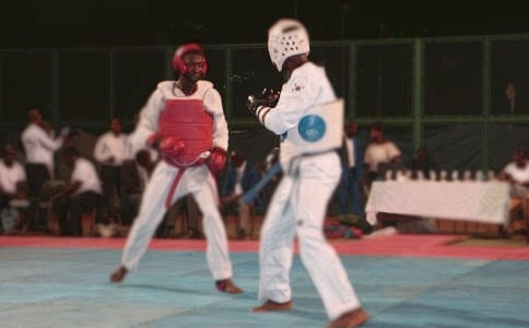 第一次学跆拳道六年级作文