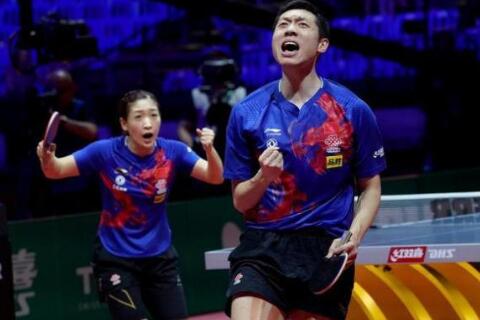 世锦赛：许昕/刘诗雯夺得混双冠军