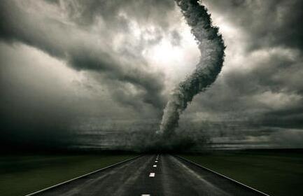 描写龙卷风的句子及图片