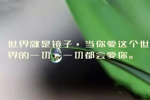 先爱自己，而后爱人